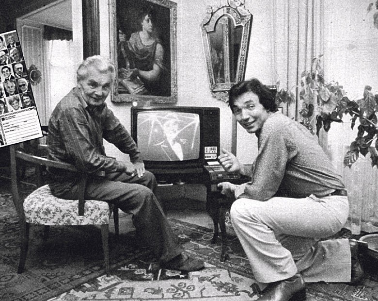 Karel Gott s otcom.